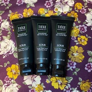 NWOT 3 Tiege Hanley exfoliating scrub all .75fl oz.